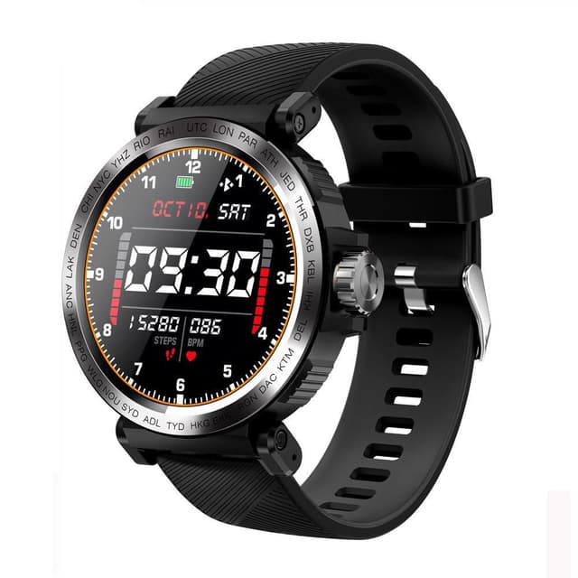 Horloges Cardio Kingwear S18 - Zilver/Zwart